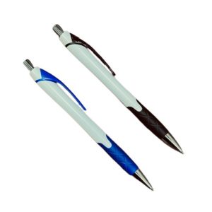 Harmony Super Glide Pen Classic Pen – High Gloss White Body – Black Ink – Assorted Colors – Item #5793-27636