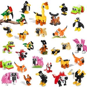 Mini Animal Building Blocks – Animals Building Block Sets – Assorted Styles – Item #7075